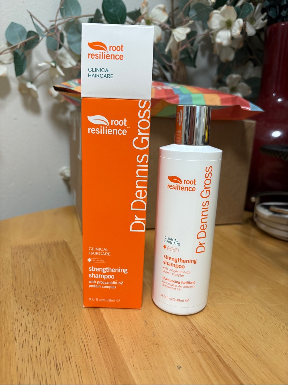 Dr. Dennis Gross Root Resilience STRENGHTENING SHAMPOO Full Sz 8oz, BNIB, Disc..
